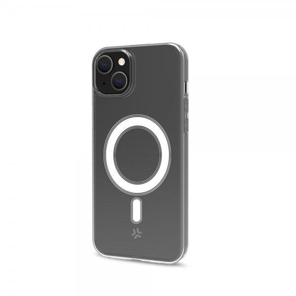 Celly iPhone 15 -kuori GELSKINMAG, läpinäkyvä