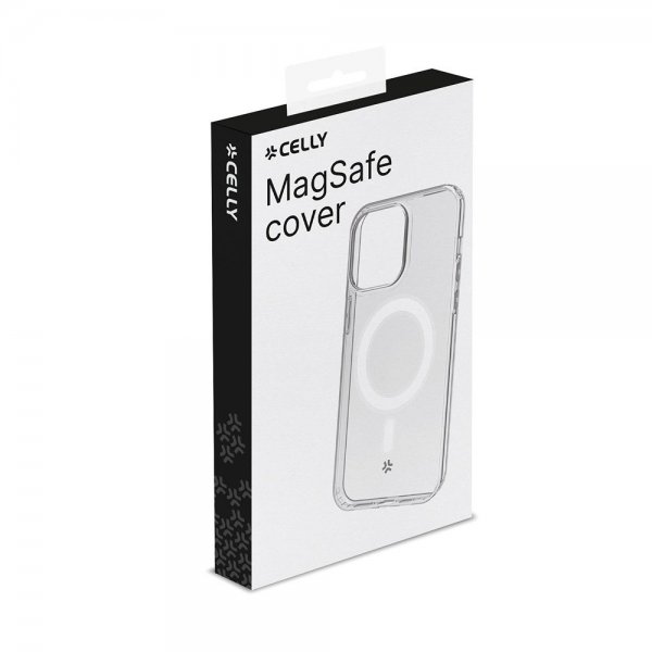 Celly iPhone 15 -kuori GELSKINMAG MagSafe Läpinäkyvä