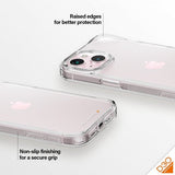 PanzerGlass iPhone 13/14/15 Suojakuori HardCase D3O Transparent