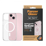 PanzerGlass iPhone 15 -suojakuori HardCase MagSafe D3O Läpinäkyvä