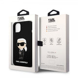 Karl Lagerfeld iPhone 15 -suojakuori Ikonik NFT Musta