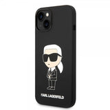Karl Lagerfeld iPhone 15 -suojakuori Ikonik NFT Musta