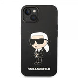 Karl Lagerfeld iPhone 15 -suojakuori Ikonik NFT Musta