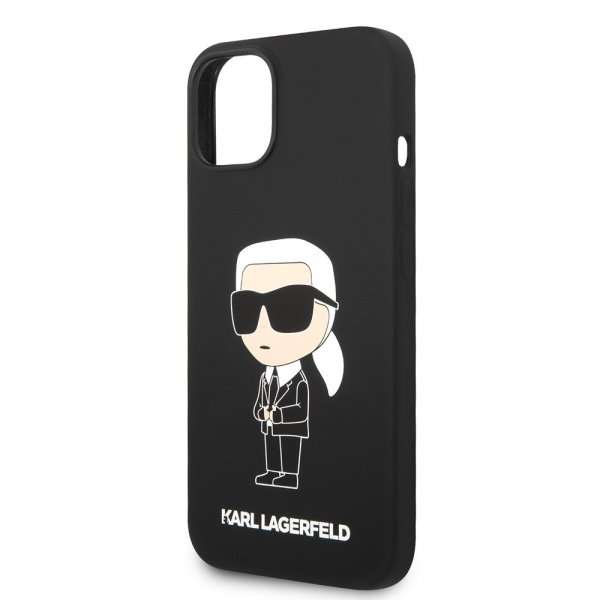 Karl Lagerfeld iPhone 15 -suojakuori Ikonik NFT Musta