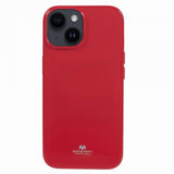 Mercury iPhone 15 Kuori Jelly Glitter Magenta