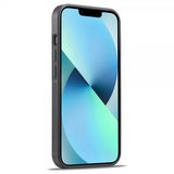 Lc.Imeeke iPhone 15 Kuoret Hiilikuitukuvio Punainen Raita Musta