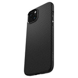 Spigen iPhone 15 -kuori, Liquid Air, mattamusta