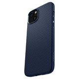 Spigen iPhone 15 -kuori Liquid Air Navy Blue