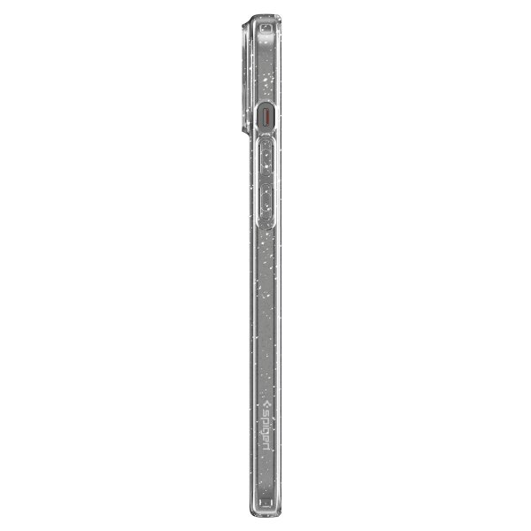 Spigen iPhone 15 -kuori Liquid Crystal Glitter Crystal Quartz