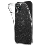 Spigen iPhone 15 -kuori Liquid Crystal Glitter Crystal Quartz