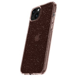 Spigen iPhone 15 Kuori Liquid Crystal Glitter Rose Quartz