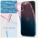 Spigen iPhone 15 -kuori Liquid Crystal Gradation