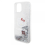 Hello Kitty iPhone 15 Kuori Nestemäinen Glitter Läpinäkyvä