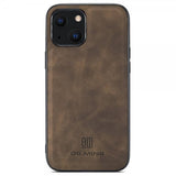 Dg.Ming iPhone 15 -suojakuori, M2-sarja, irrotettava korttipidike, kahvi