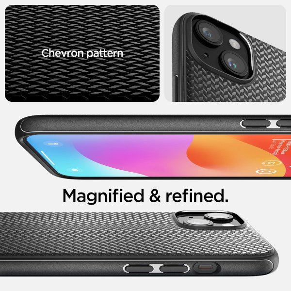 Spigen iPhone 15 Suojakuori Mag Armor MagFit Matte Black