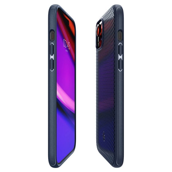 Spigen iPhone 15 -kuori Mag Armor MagFit Navy Blue