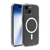 Vivanco iPhone 15 -suojakuori Mag Steady Transparent