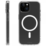 Vivanco iPhone 15 -suojakuori Mag Steady Transparent