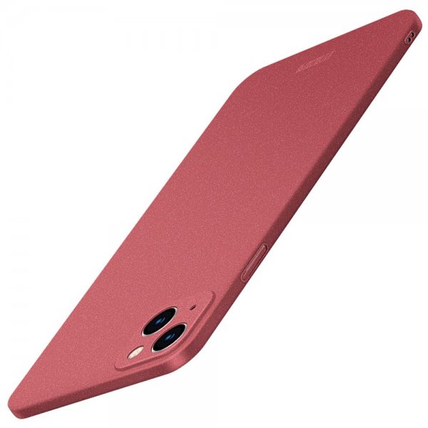 Mofi iPhone 15 -kuori Matt Shield Punainen