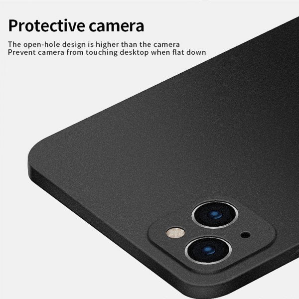 Mofi iPhone 15 -kuori Matt Shield Punainen