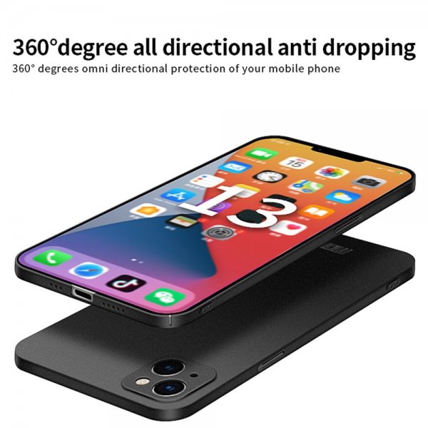Mofi iPhone 15 -kuori Matt Shield Punainen