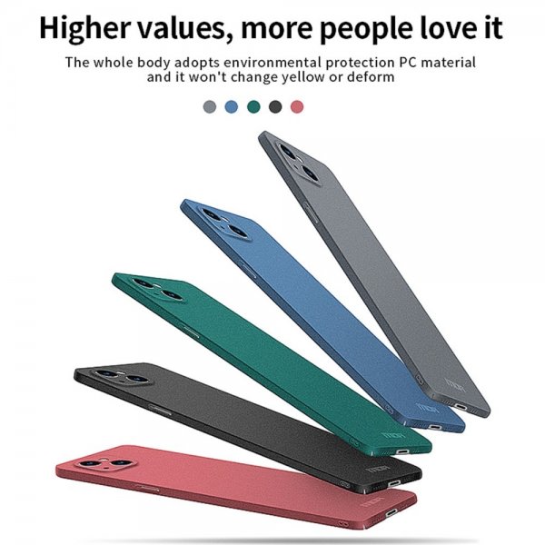 Mofi iPhone 15 -kuori Matt Shield Punainen