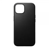 Nomad iPhone 15 Modern Leather Case -musta