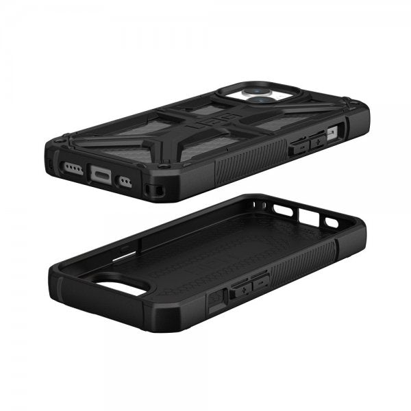 Urban Armor Gear (UAG) iPhone 15 -suojakuori Monarch Carbon Fiber