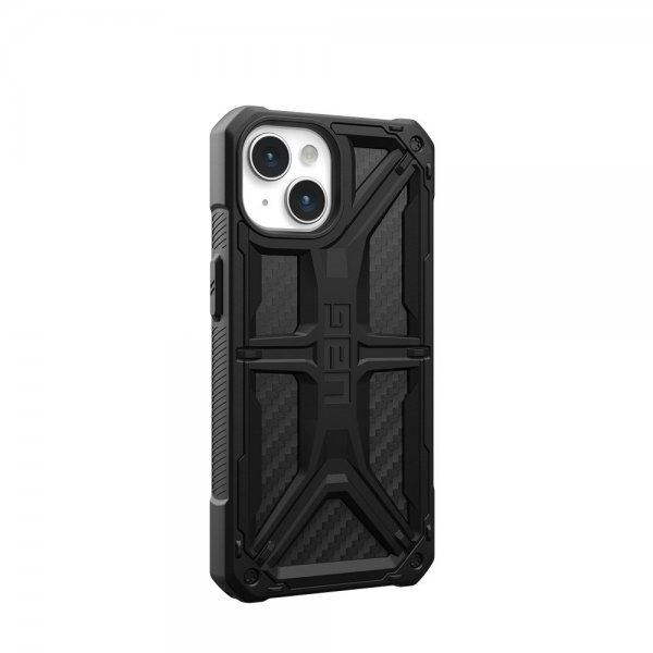 Urban Armor Gear (UAG) iPhone 15 -suojakuori Monarch Carbon Fiber