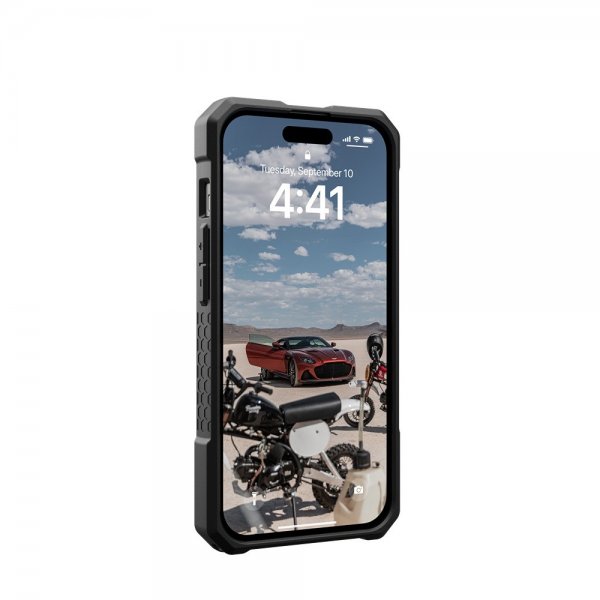 Urban Armor Gear (UAG) iPhone 15 -suojakuori Monarch Pro MagSafe Carbon Fiber