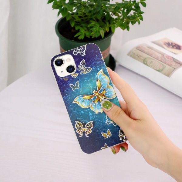iPhone 15 -kuori – Kimalleperhoset