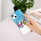 iPhone 15 Kuoret Kuva Koira kuulokkeilla