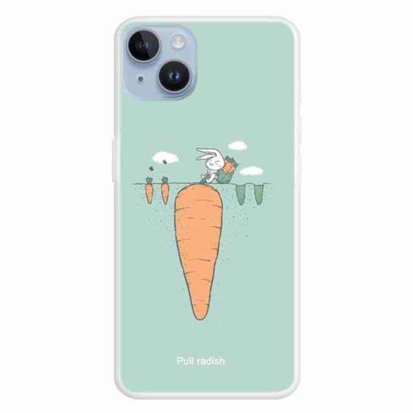 iPhone 15 Kuori Pull radish -aiheella