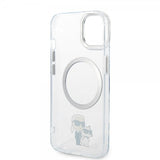 Karl Lagerfeld iPhone 15 Suojakuori NFT Karl & Choupette Läpinäkyvä