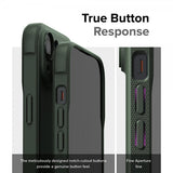 Ringke iPhone 15 -suojakuori Onyx Dark Green