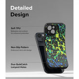 Ringke iPhone 15 -kuori Onyx Design Action Painting