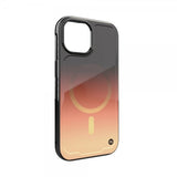 Clckr iPhone 15 -kuori Onyx MagSafe Copper
