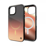 Clckr iPhone 15 -kuori Onyx MagSafe Copper
