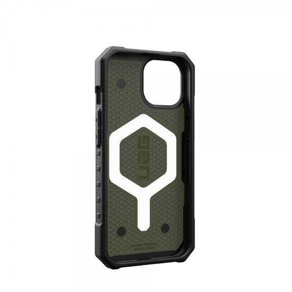 Urban Armor Gear (UAG) iPhone 15 -kuori Pathfinder MagSafe Olive Drab