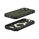 Urban Armor Gear (UAG) iPhone 15 -kuori Pathfinder MagSafe Olive Drab