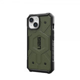 Urban Armor Gear (UAG) iPhone 15 -kuori Pathfinder MagSafe Olive Drab