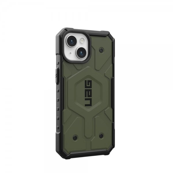 Urban Armor Gear (UAG) iPhone 15 -kuori Pathfinder MagSafe Olive Drab