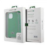 Lacoste iPhone 15 -kuori Petit Piqué Logo Strap Vihreä