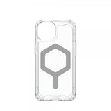 Urban Armor Gear (UAG) iPhone 15 -kuori, Plyo MagSafe, Ice Silver