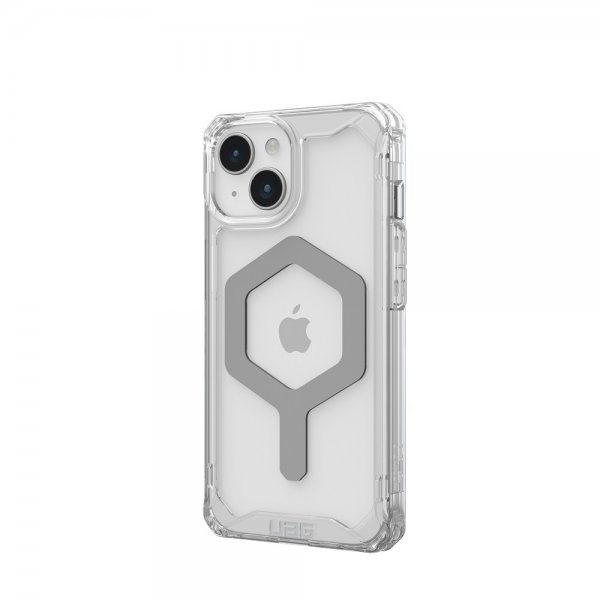 Urban Armor Gear (UAG) iPhone 15 -kuori, Plyo MagSafe, Ice Silver