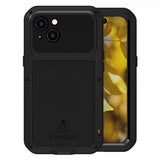 Love Mei iPhone 15 Kuori Powerful Case Musta