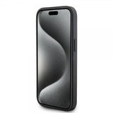 Karl Lagerfeld iPhone 15 Suojakuori Quilted K Pattern Musta