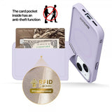 Dux Ducis iPhone 15 -kuori, Rafi II Series, MagSafe, violetti