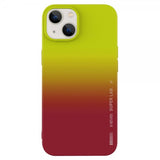 X-Level iPhone 15 -kuori Rainbow Series, punainen