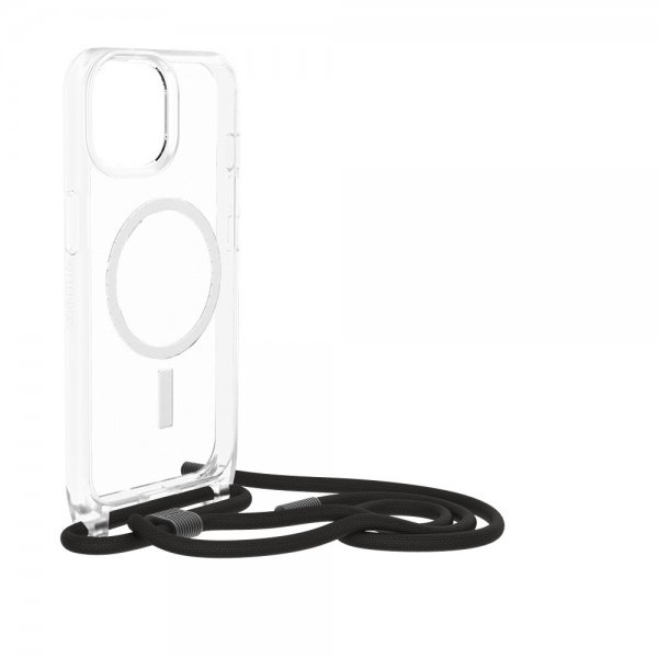 Otterbox iPhone 15 React Necklace MagSafe -läpinäkyvä kuori